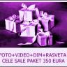FOTO+VIDEO+DIM+RASVETA CELE SALE PAKET 350 EURA