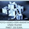 FOTO+VIDEO+DIM+RASVETA IZNAD MUZIKE PAKET 260 EURA